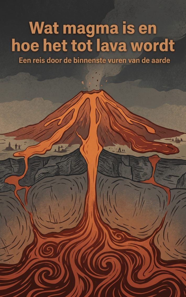 Wat magma is en hoe het tot lava wordt