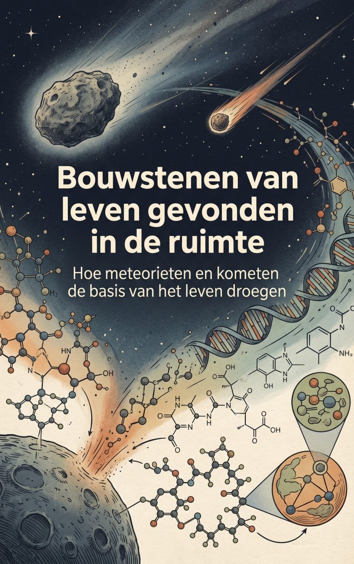 Bouwstenen van leven gevonden in de ruimte