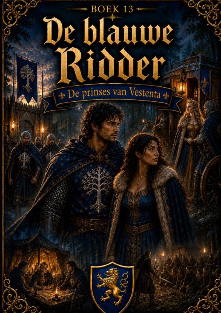 Boek 13, De blauwe Ridder - De prinses van Vestenta Boek 13, De blauwe Ridder - De prinses van Vestenta
