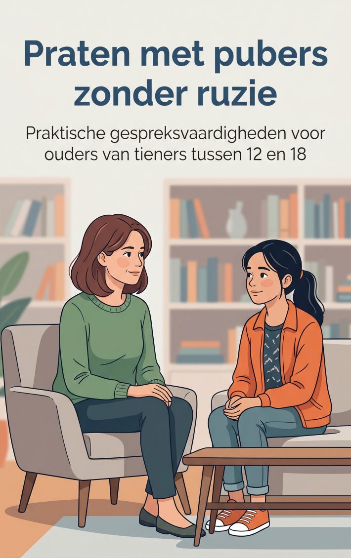 Praten met pubers zonder ruzie