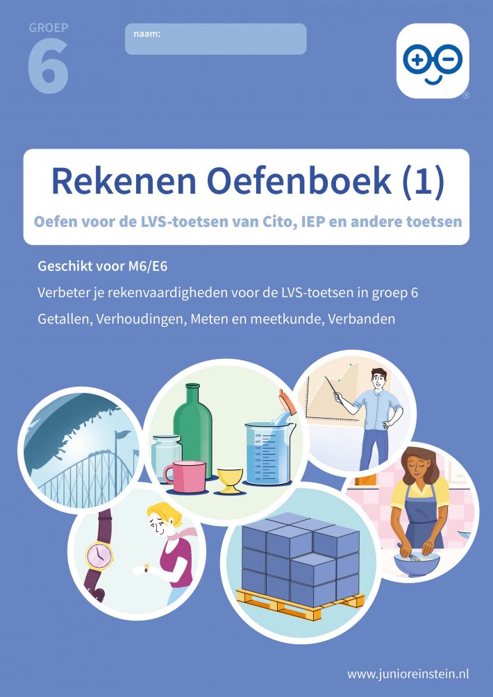 Rekenen Oefenboek deel 1 groep 6