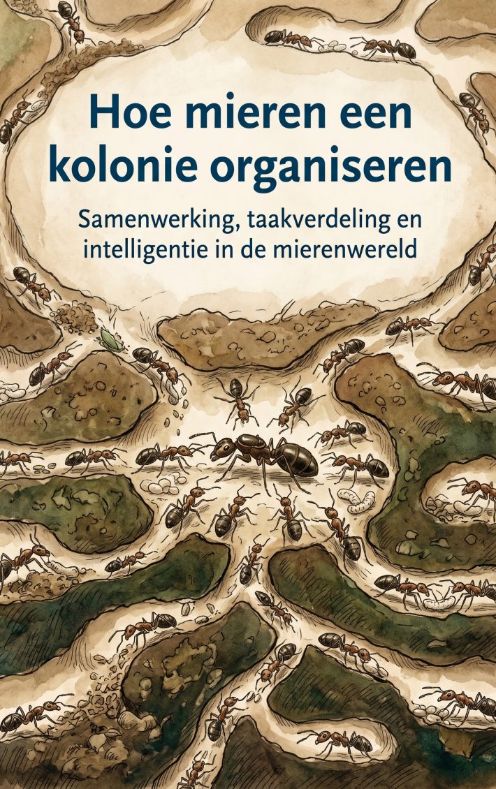 Hoe mieren een kolonie organiseren