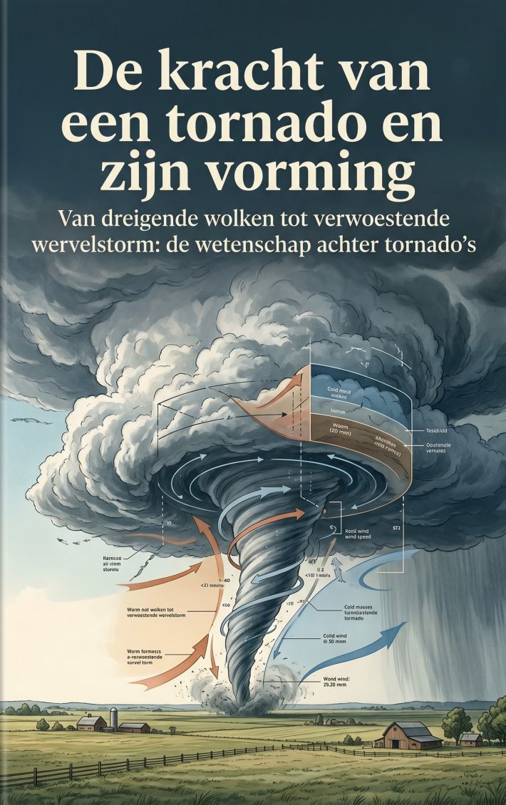 De kracht van een tornado en zijn vorming