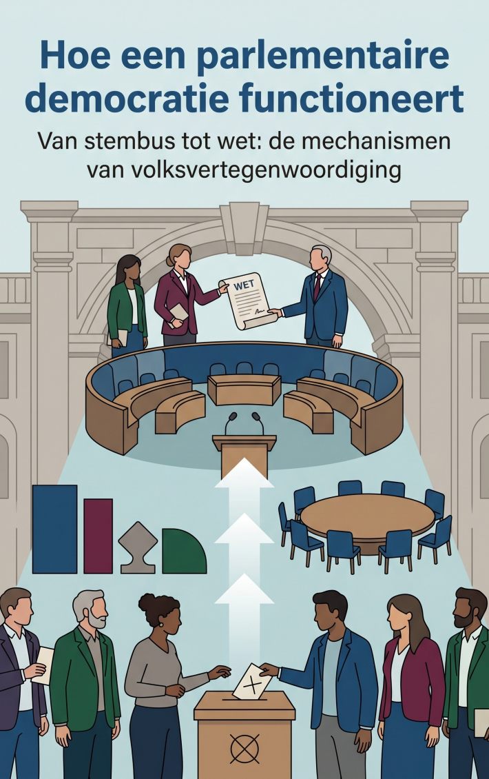 Hoe een parlementaire democratie functioneert