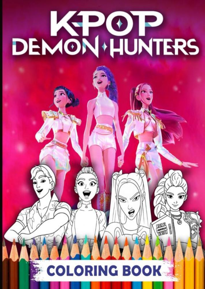 K-Pop Demon Hunters Coloring Book