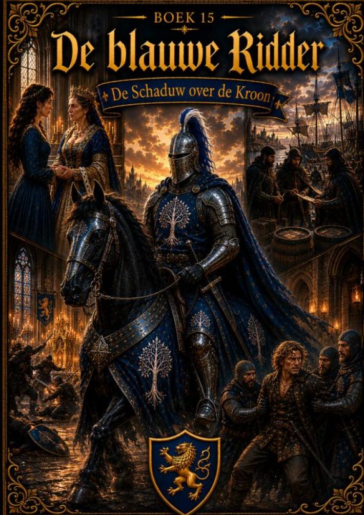 Boek 15, De blauwe Ridder - De schaduw over de Kroon Boek 15, De blauwe Ridder - De schaduw over de Kroon