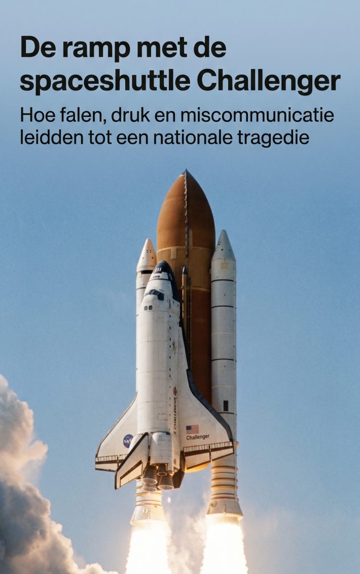 De ramp met de spaceshuttle Challenger