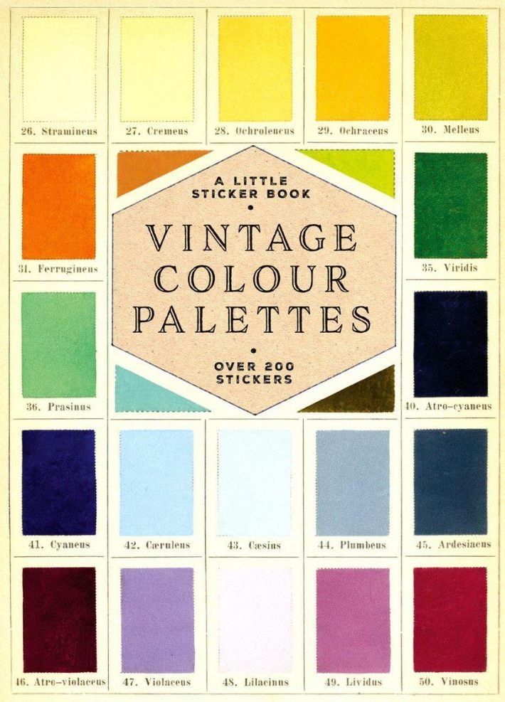 Vintage Colour Palettes Vintage Colour Palettes