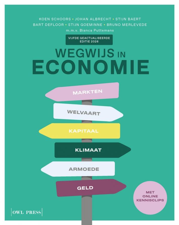 Wegwijs in economie Wegwijs in economie