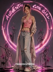 Authentic cool girl - FRIENDSHIP BOOK (English)