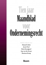 Tien jaar Maandblad voor Onderneminsgrecht