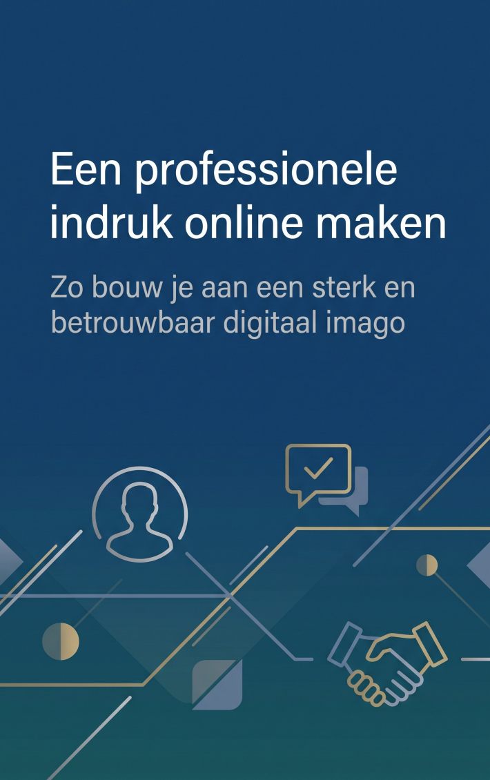 Een professionele indruk online maken
