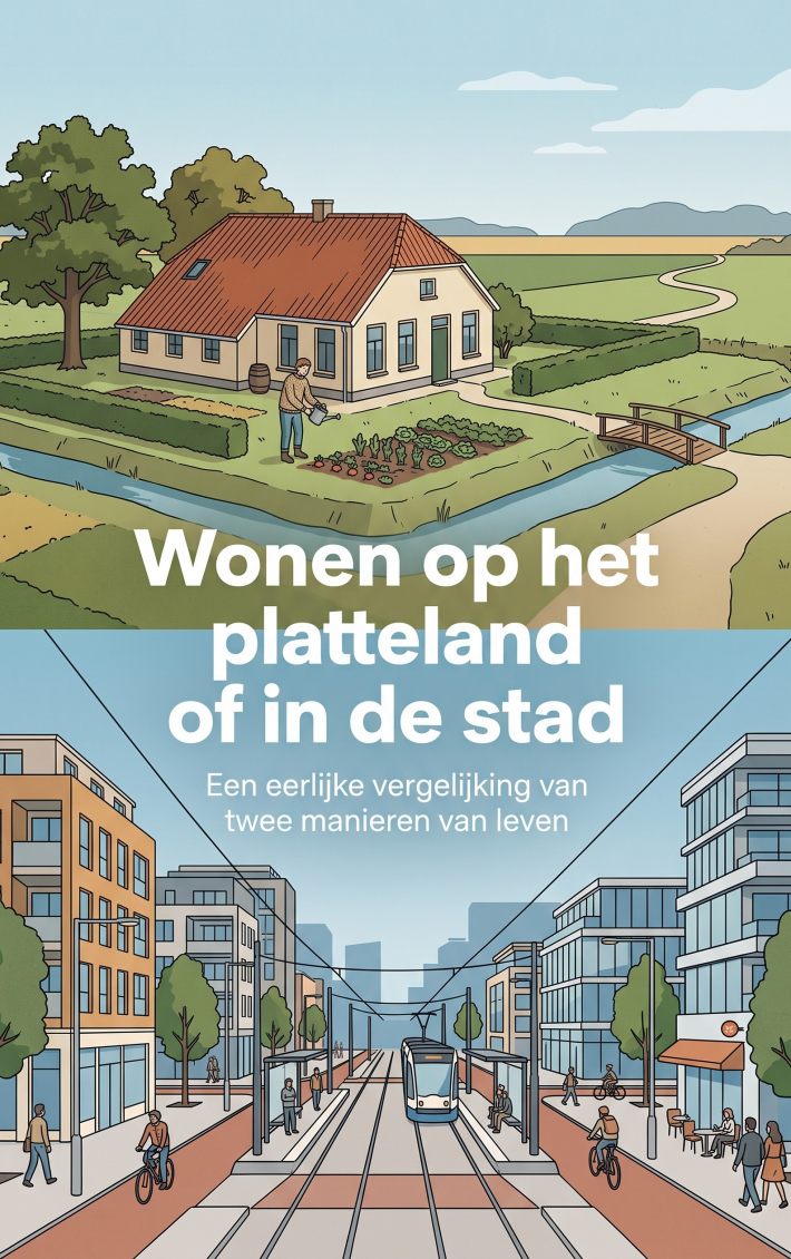 Wonen op het platteland of in de stad