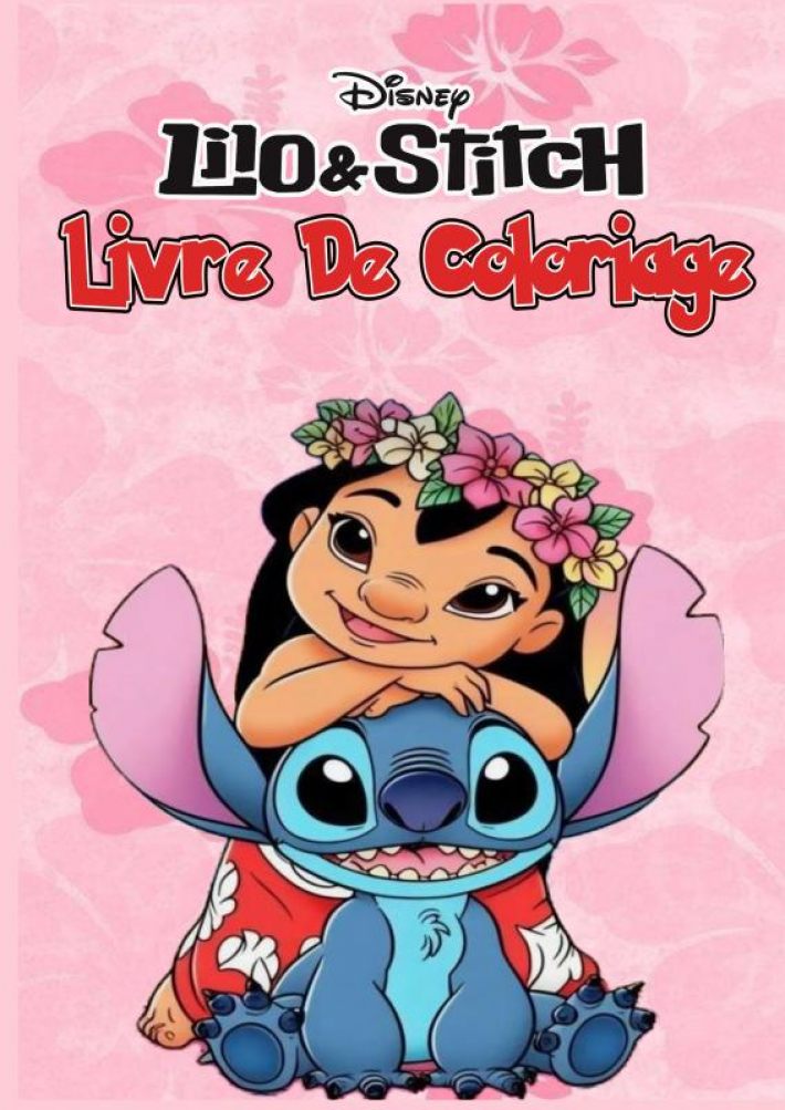 Livre de coloriage Lilo & Stitch
