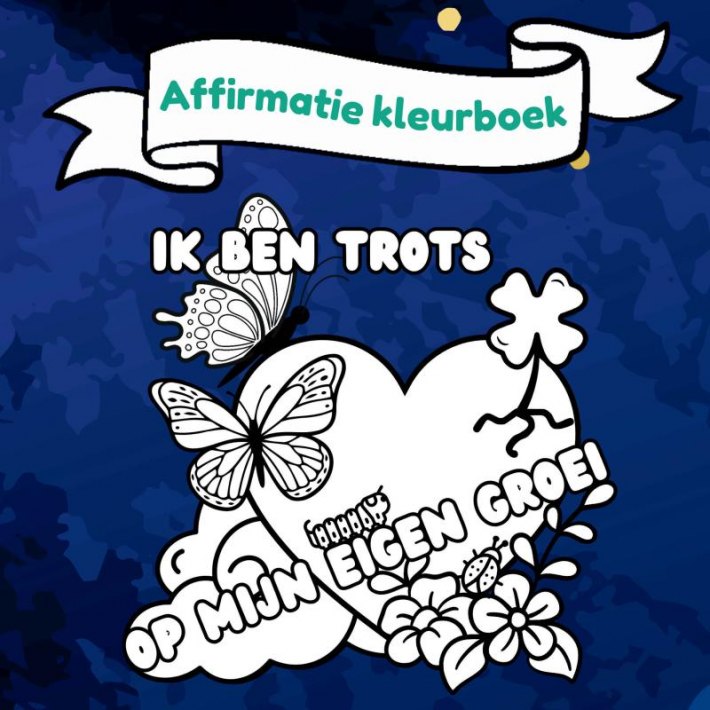 Affirmatie kleurboek Affirmatie kleurboek