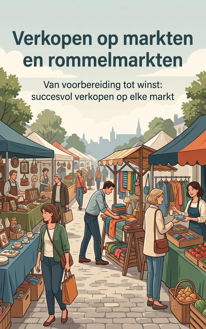 Verkopen op markten en rommelmarkten