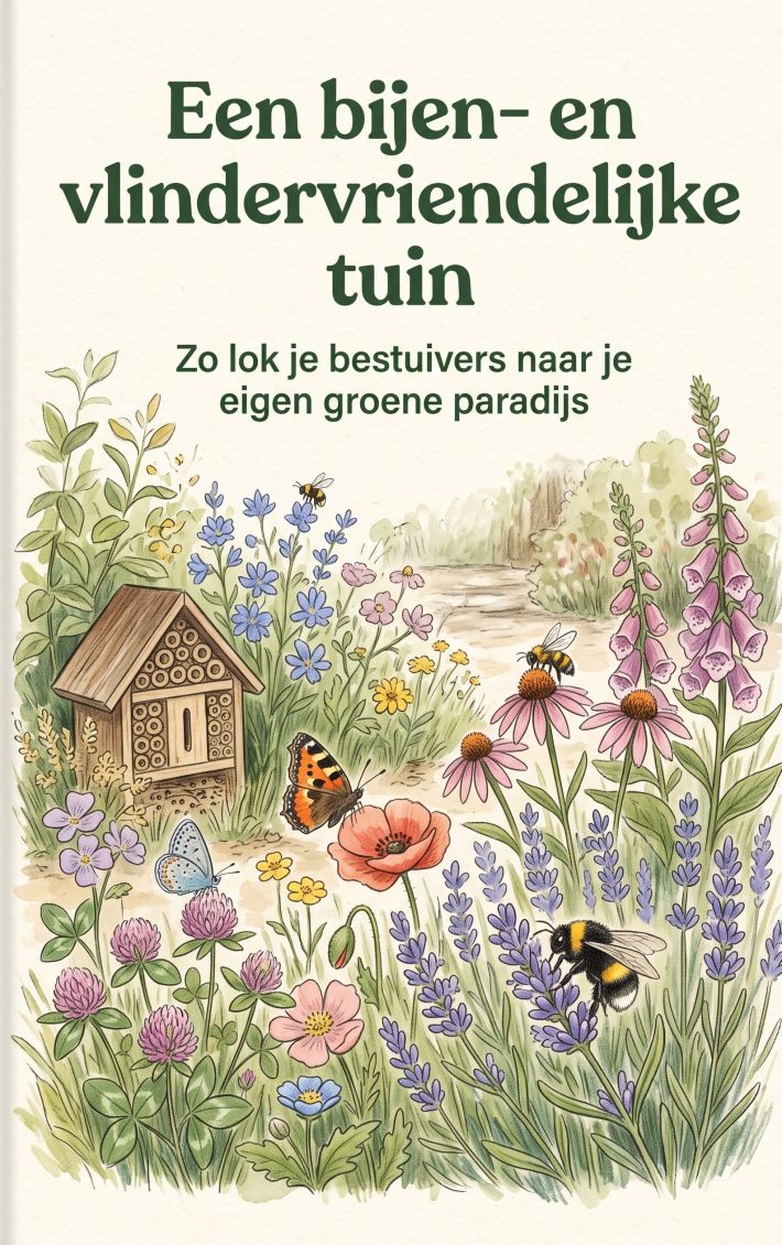 Een bijen- en vlindervriendelijke tuin