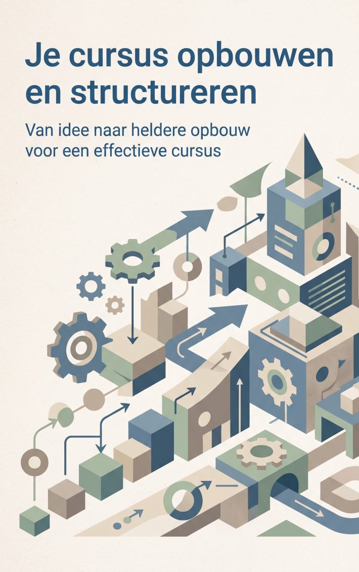 Je cursus opbouwen en structureren