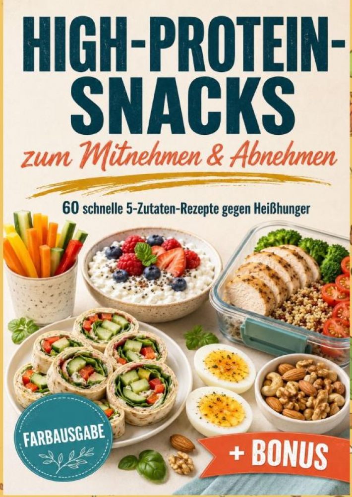 HIGH-PROTEIN-SNACKS zum Mitnehmen & Abnehmen HIGH-PROTEIN-SNACKS zum Mitnehmen & Abnehmen