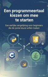 Een programmeertaal kiezen om mee te starten