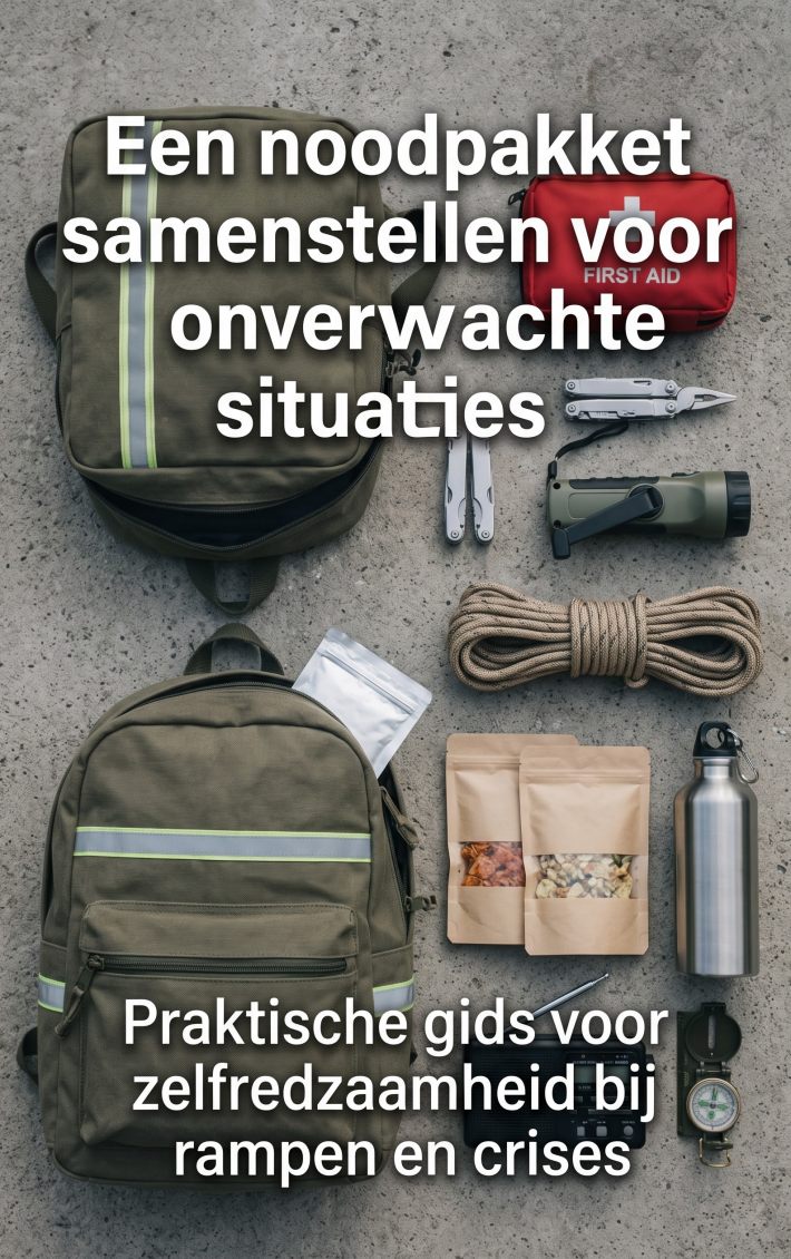 Een noodpakket samenstellen voor onverwachte situaties