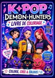 KPop Demon Hunters Livre de Coloriage