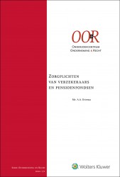Zorgplichten van verzekeraars en pensioenfondsen
