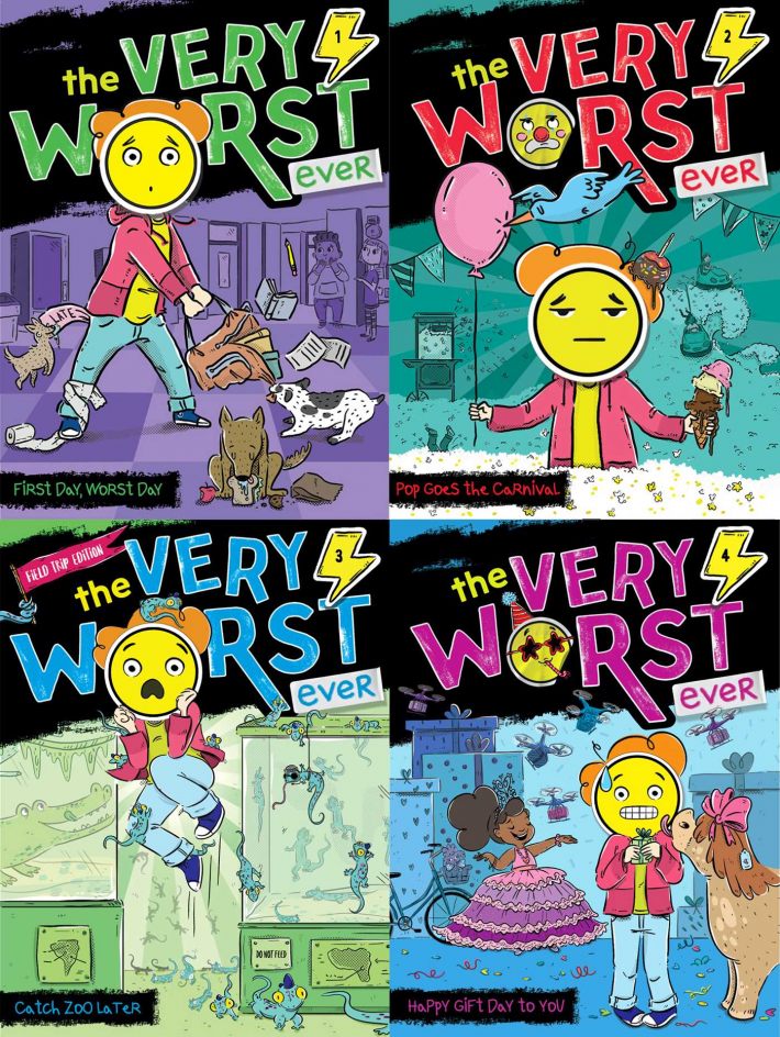 The Very Worst Ever Collected Set: First Day, Worst Day; Pop Goes the Carnival; Catch Zoo Later; Happy Gift Day to You The Very Worst Ever Collected Set: First Day, Worst Day; Pop Goes the Carnival; Catch Zoo Later; Happy Gift Day to You