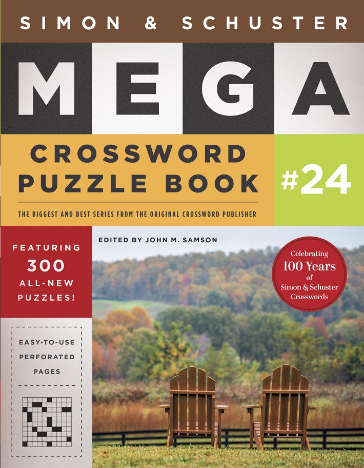 Simon & Schuster Mega Crossword Puzzle Book #24 Simon & Schuster Mega Crossword Puzzle Book #24