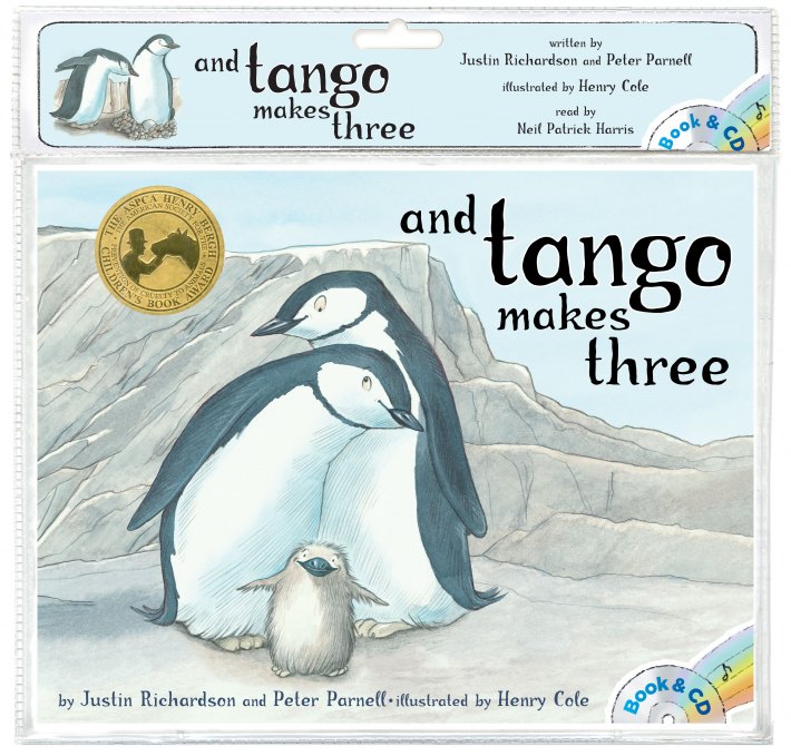 AND TANGO MAKES 3 BOOK & CD/E