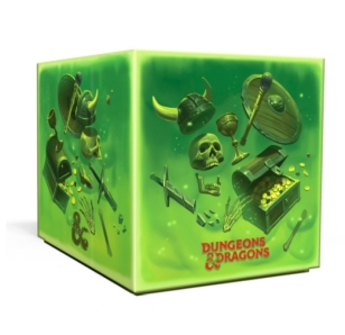 Gelatinous Cube Board Set (Dungeons & Dragons): 4 Foldable and Double-Sided Dry-Erase Boards in a Keepsake Box