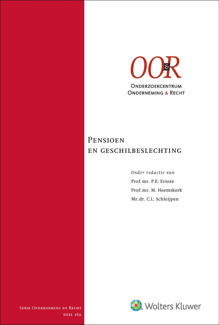 Pensioen en geschilbeslechting &bullet; Pensioen en geschilbeslechting