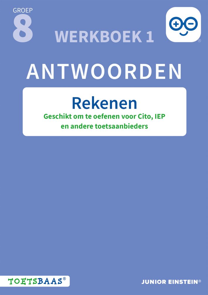 Rekenen antwoordenboek 1