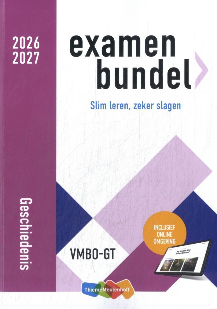 Examenbundel Geschiedenis