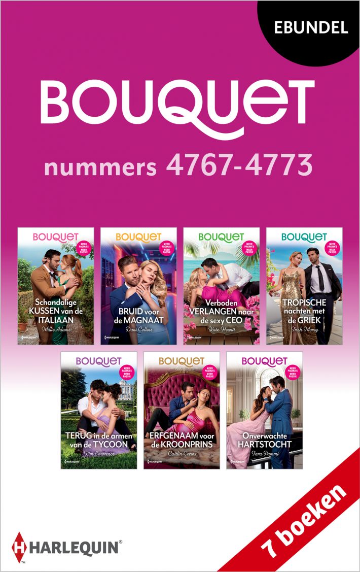 Bouquet e-bundel nummers 4767 - 4773 Bouquet e-bundel nummers 4767 - 4773