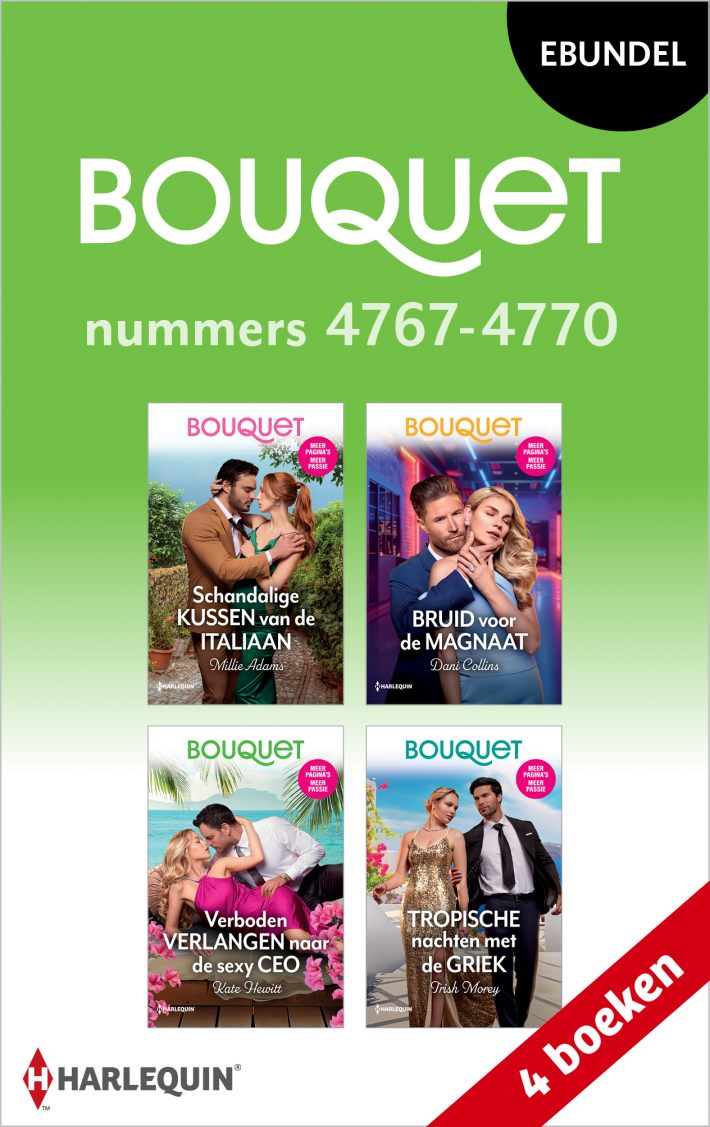 Bouquet e-bundel nummers 4767 - 4770 Bouquet e-bundel nummers 4767 - 4770