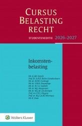 Studenteneditie Cursus Belastingrecht Inkomstenbelasting 2026-2027