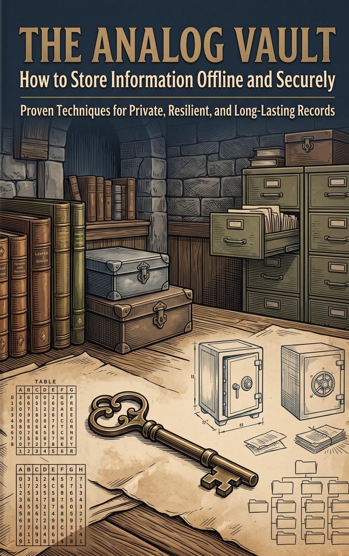 The Analog Vault: How to Store Information Offline and Securely
