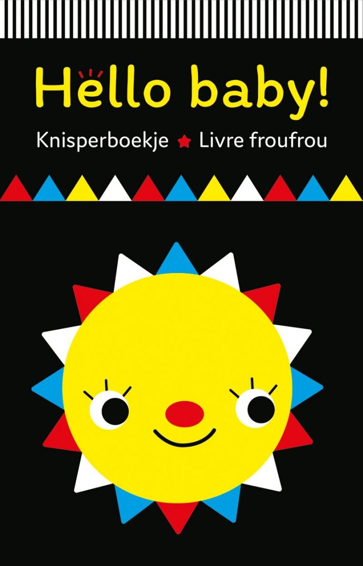 Knisperboekje Hello baby! / Livre frou-frou Hello baby !