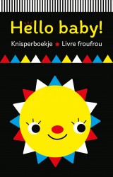 Knisperboekje Hello baby! / Livre frou-frou Hello baby !