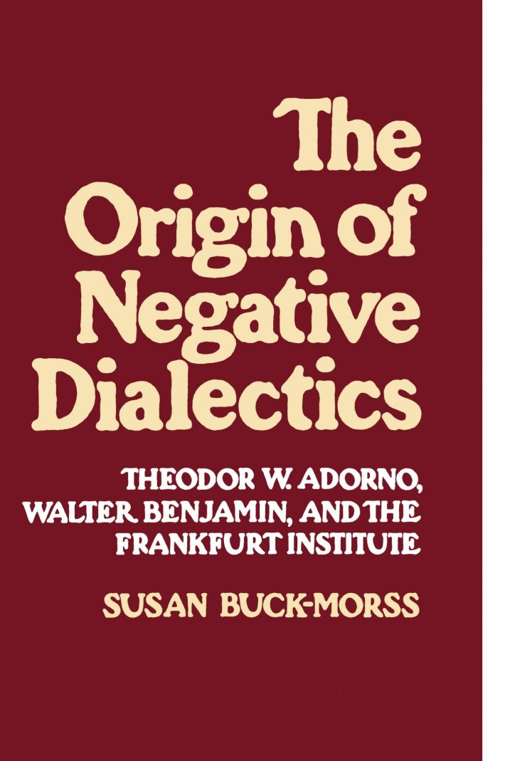 Origin of Negative Dialectics Origin of Negative Dialectics