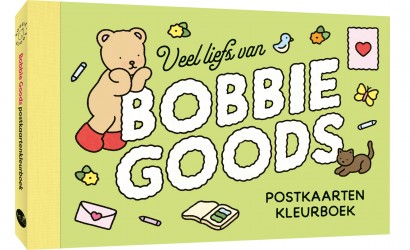 Bobbie Goods postkaartenkleurboek