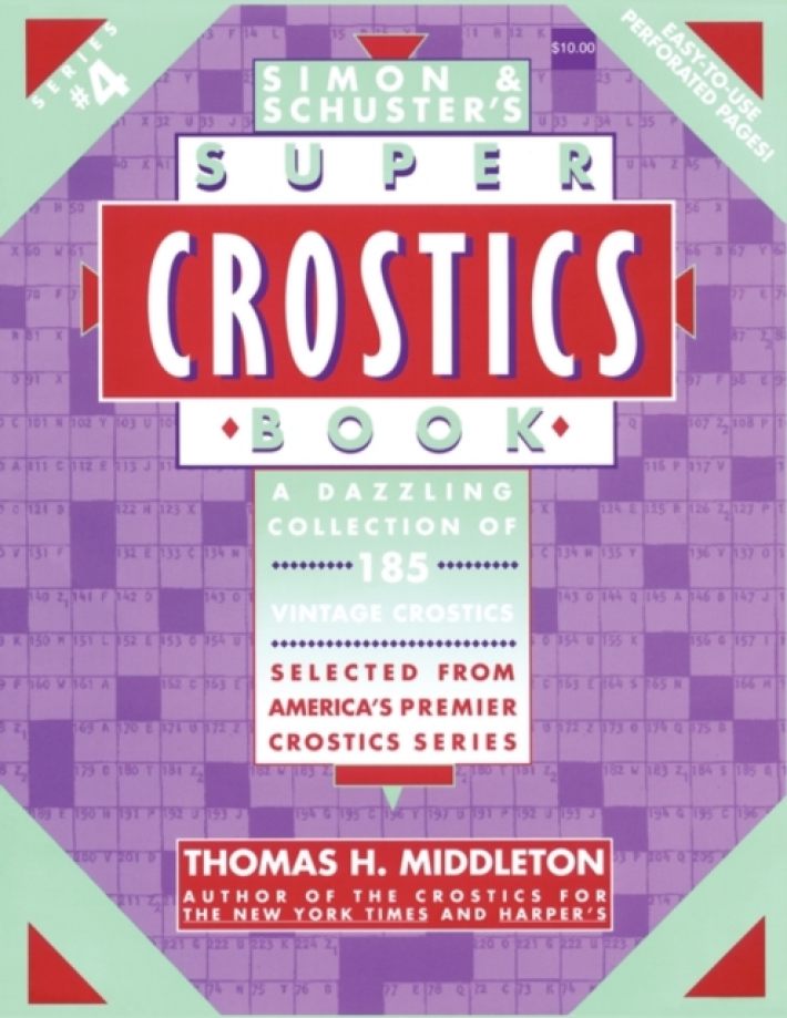 Simon & Schusters Super Crostics # 4