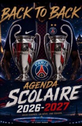 Agenda Scolaire 2026 2027