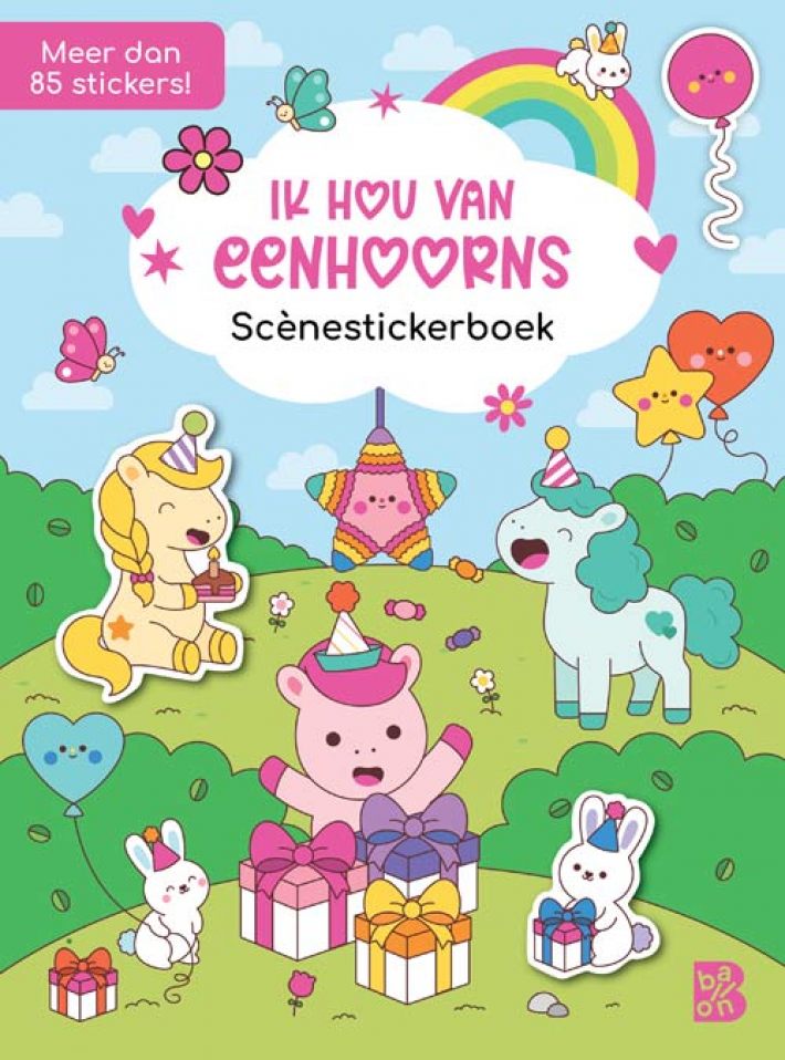 Ik hou van eenhoorns: Scènestickerboek