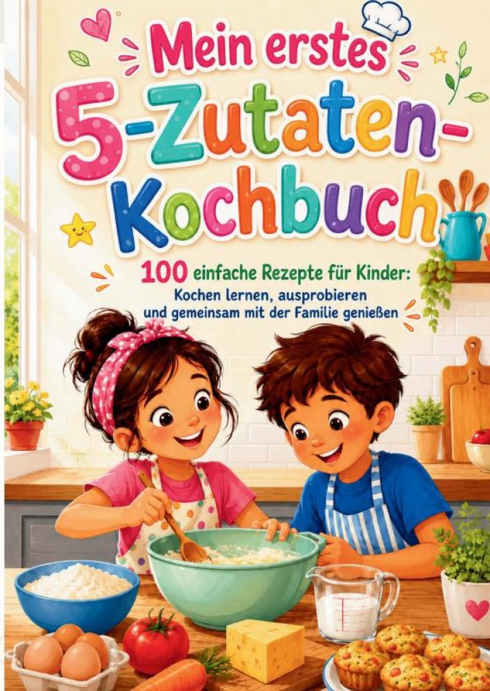 Mein erstes 5-Zutaten-Kochbuch (Das ideale Geschenk für kleine Köche und neugierige Kinder ab 8 Jahren) Mein erstes 5-Zutaten-Kochbuch (Das ideale Geschenk für kleine Köche und neugierige Kinder ab 8 Jahren)