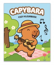 Capybara Cozy kleurboek