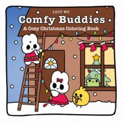 Comfy Buddies: A Cozy Christmas Coloring Book
