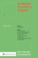 Hoofdzaken Fiscaliteit & Vastgoed &bullet; Hoofdzaken Fiscaliteit & Vastgoed