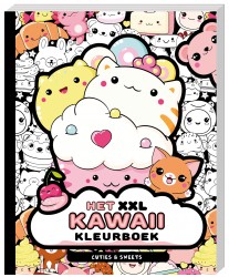 Het XXL Kawaii kleurboek
